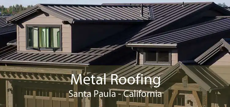 Metal Roofing Santa Paula - California