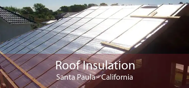 Roof Insulation Santa Paula - California