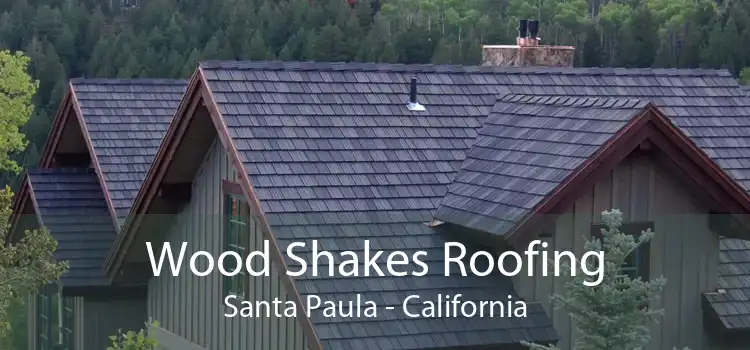 Wood Shakes Roofing Santa Paula - California